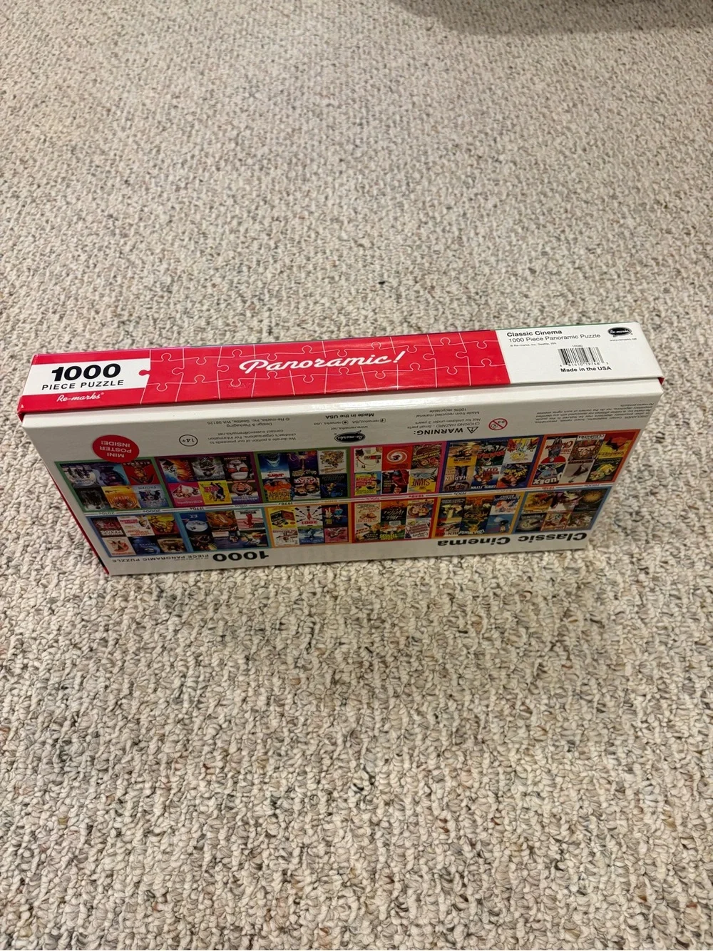 Panoramic Movie Puzzle (1,000 pieces)